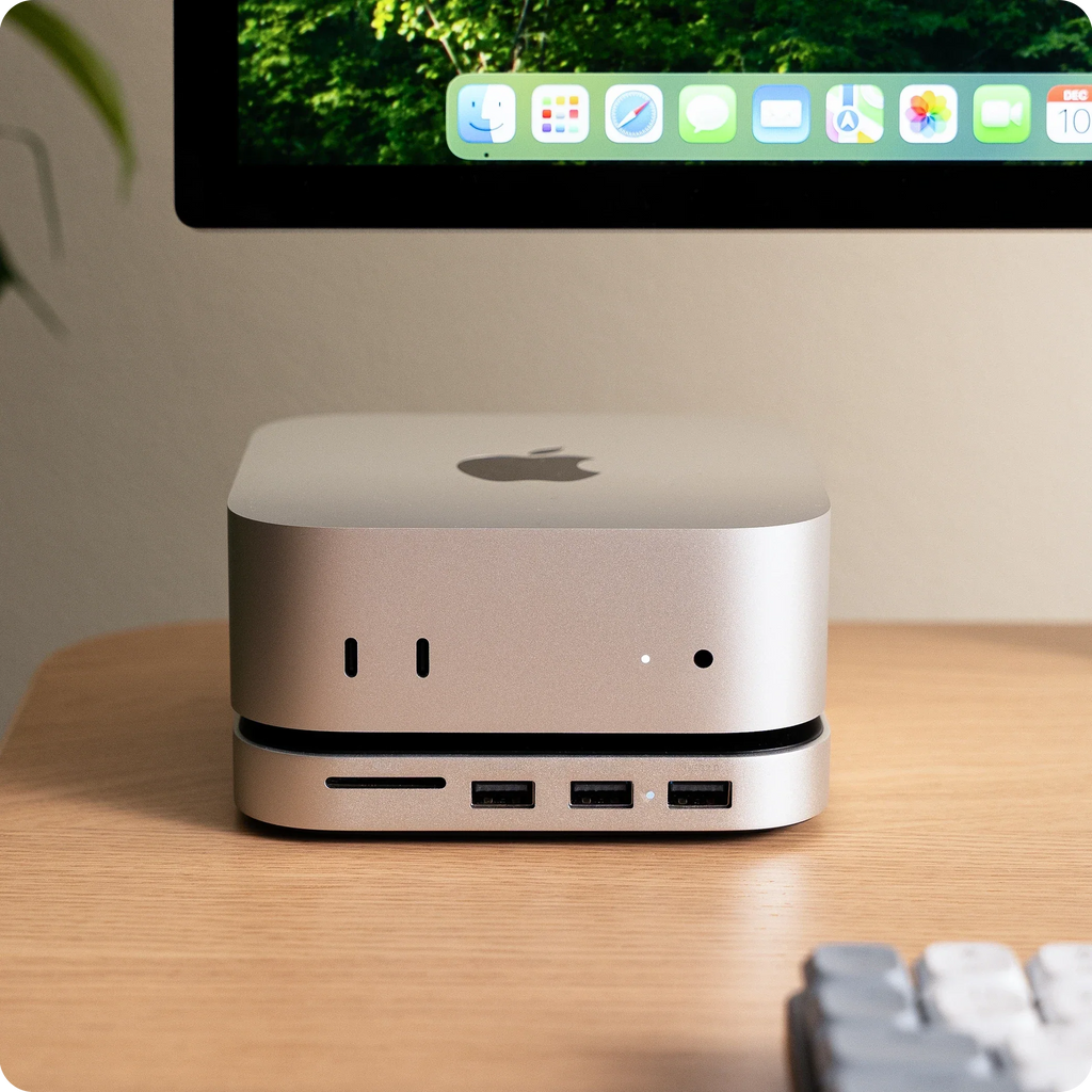 Mac Mini M4 Stand & Hub with SSD Enclosure